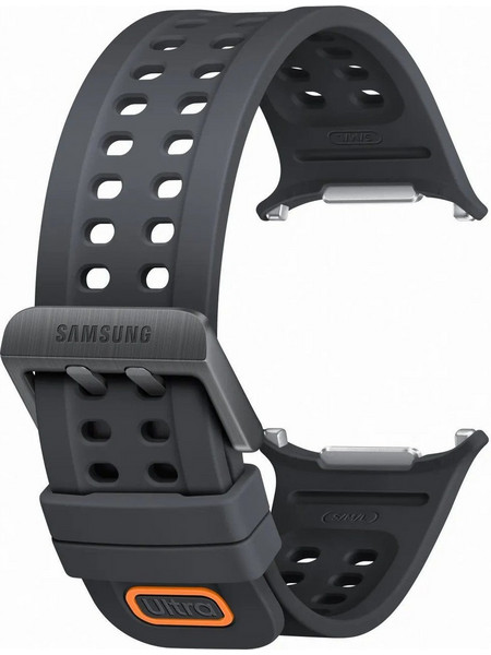 Samsung Marine Λουράκι Σιλικόνης Black (Samsung Galaxy Watch Ultra 2)