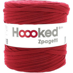 HOOOKED Νήματα και αξεσουάρ πλεξίματος Zpagetti Cotton Yarn-RED PANIC - RED