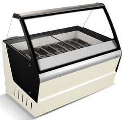 Premium βιτρίνα χύμα παγωτού OPTIMUS 16 159x119.5x133cm / 7265