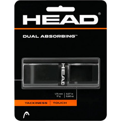 HEAD DUAL ABSORBING GRIP TENNIS (3152061) 285034-BK Μαύρο
