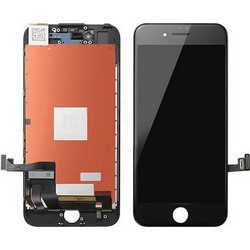 TW INCELL LCD ILCD-007 για iPhone 7, camera-sensor ring, earmesh, μαύρη