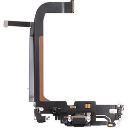 Charging port flex cable SPIP13PM-0004 για iPhone 13 Pro Max, μαύρο