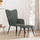 vidaXL Πολυθρόνα Relax με Υποπόδιο Γκρι 327953