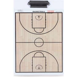Ταμπλό Προπονητή Basket Διπλής Όψης Μαγνητικό 25,0x37,0 cm