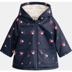 Βρεφικό Μπουφάν για Κορίτσια Cozy Birdie ΜΠΛΕ