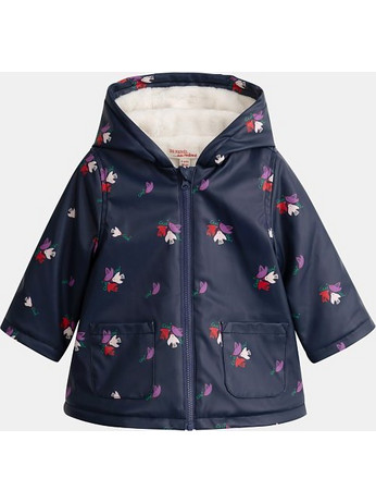 Βρεφικό Μπουφάν για Κορίτσια Cozy Birdie ΜΠΛΕ