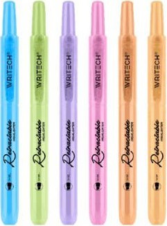 WRITECH ΜΑΡΚΑΔΟΡΟΣ ΥΠΟΓΡΑΜΜΙΣΗΣ ΚΟΥΜΠΙ 1-4mm RETRACTABLE PASTEL