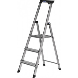 Krause Safety Σκάλα Αλουμινίου 2+1 Σκαλοπάτια