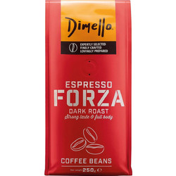 Dimello Forza Dark Roast Καφές Espresso σε Κόκκους 250gr