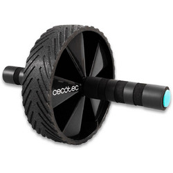 CECOTEC Ρόδα Κοιλιακών DrumFit AB Wheel με Επικάλυψη Καουτσούκ και Αντιολισθητικές Λαβές + Στρώμα EVA CEC-07124