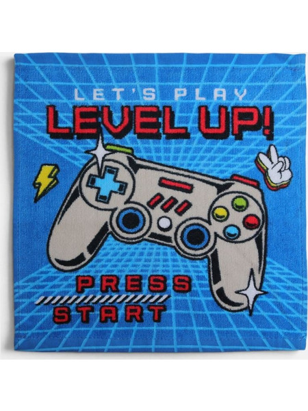 Πανάκι Βαμβακερό Βρεφικό για Αγόρι Μπελ Gamer 30x30cm