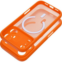 iS TPU Full Matte Mag Back Cover Orange (iPhone 18 Pro / 17 Pro)