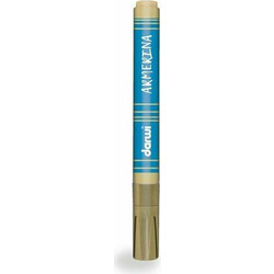 Darwi Μαρκαδόρος Πορσελάνης Armerina 2mm Gold
