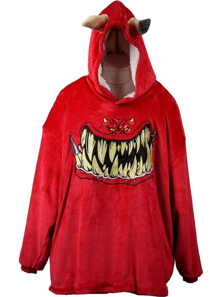 Warhammer 40K Oversized Hoodie Blanket Squig Red