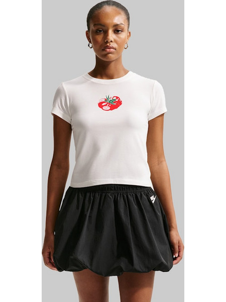 Nike Women s Chill Knit Slim Mod-Cropped T-Shirt