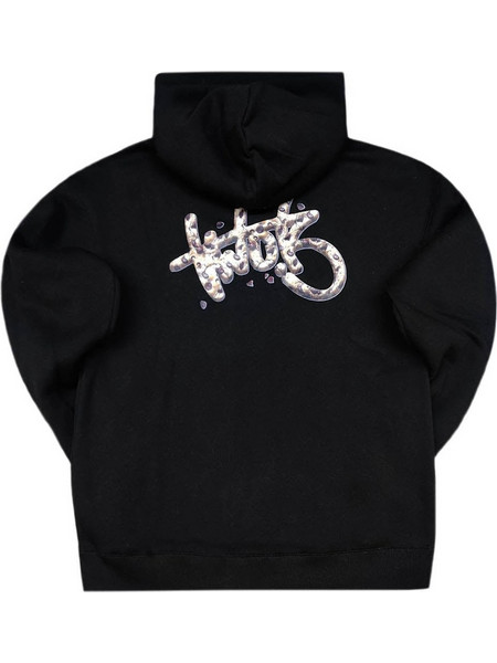 Two Brothers Ανδρικό Φούτερ με Κουκούλα Animal Print Μαύρο BF-26380