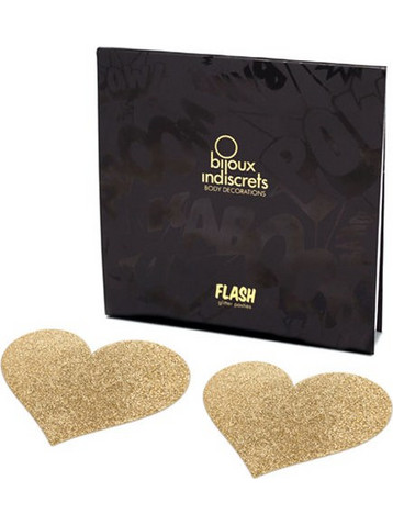 BIJOUX INDISCRETS FLASH HEART GOLD