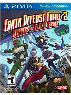 Earth Defence Force 2 Invaders From Planet Space PS Vita