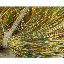 Συνθετικές ίνες Saltwater Angel Hair hoographic gold Sybai