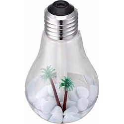 Διακοσμητικός λαμπτήρας υγραντήρας 400ml με LED φωτισμό