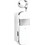 EGOBOO Clip&Go Ακουστικό Bluetooth In Ear Πέτου White