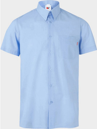 Ανδρικό κοντομάνικο πουκάμισο VELILLA LIGHT BLUE 08201009 Γαλάζιο