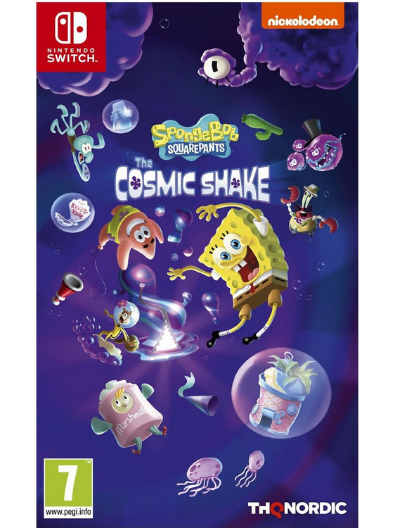 SpongeBob SquarePants Cosmic Shake Nintendo Switch