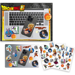 Dragon Ball Σετ Διακοσμητικών Αυτοκόλλητων 3 Φύλλων 22x30 εκ