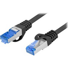 Lanberg S/FTP Cat.6 Καλώδιο Δικτύου Ethernet 0.5m Blue