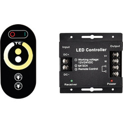 ΜΗΧΑΝΙΣΜΟΣ+ΤΗΛ/ΡΙΟ ΓΙΑ LED ΤΑΙΝΙΑ CCT 12VDC144W/24VDC288W 12A