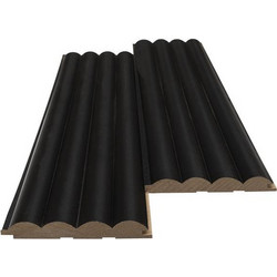 MDF PANEL ME 3D ΠΗΧΑΚΙΑ 805090 WAVE ST 16/119/2750mm BLACK EDITION NewPlan