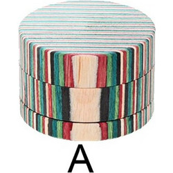 Τρίφτης καπνού ATOMIC WOOD Design 0212550 Grinder 50cm 3 parts A