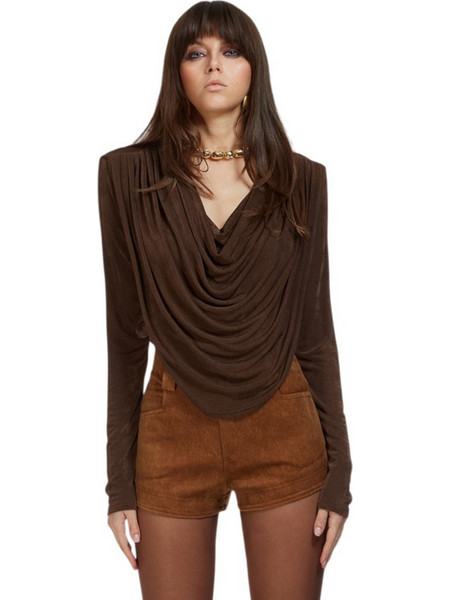 ODI ODI W CARPIANO BLUSA TOP - CARPIANO-CIOCC