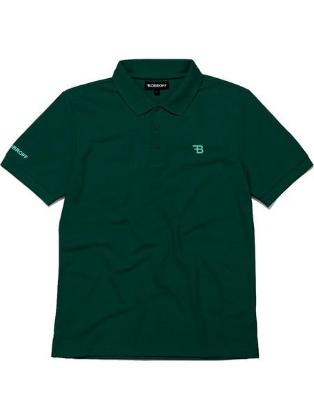 BOBROFF Pole Man Polo-Green-M (Talla M)
