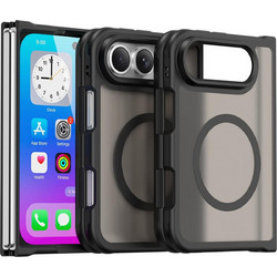 Techsuit HaloFrost II MagSafe Back Cover Black (iPhone Duo)