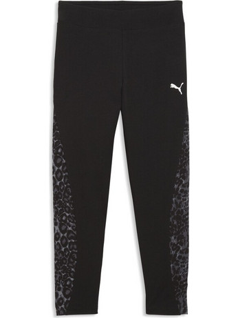 Puma Sport Animal 7/8 Leggings Παιδικό Κολάν Μαύρο 694848-01
