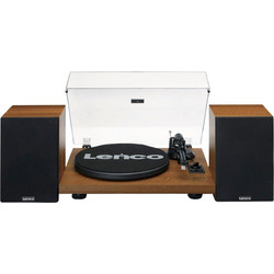 Lenco LS-480 Πικάπ με Ηχεία Bluetooth Brown