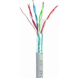 Gembird F/FTP Cat.5e Καλώδιο Δικτύου Ethernet 100m Grey