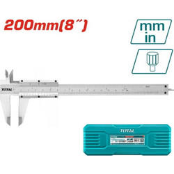 TOTAL Παχύμετρο INOX 200mm TMT312001 - Ακριβείας