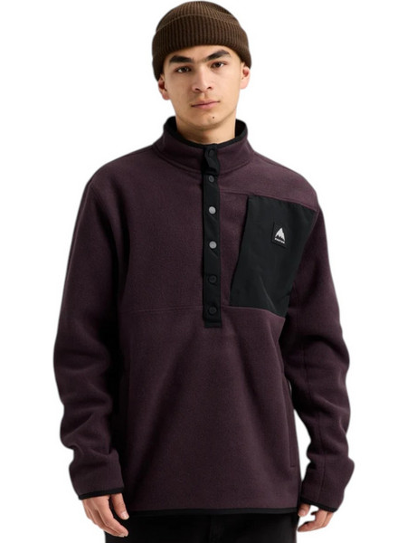 Burton Cinder Ανδρικό Φούτερ Fleece Καφέ