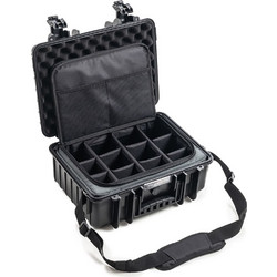 B&W Case Type 4000 Inlay Black (Hero8)
