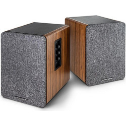 Wavemaster Base 2.0 Αυτοενισχυόμενο Ηχείο με Bluetooth 30W Καφέ (Ζεύγος)