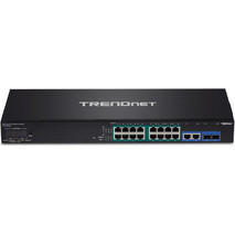 Trendnet TPE-3018LS Managed L2 Switch με 16 Θύρες Ethernet 1Gbps και 2 SFP Θύρες