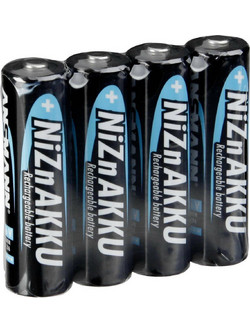 Ansmann Nizn Rechargeable AA 2500mAh 4τμχ