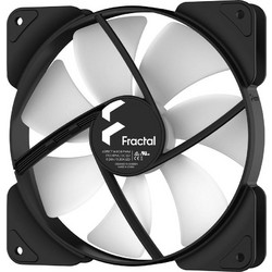 Fractal Design Aspect 14 Frame Case Fan 140mm RGB με Σύνδεση 4-Pin PWM 3τμχ Black