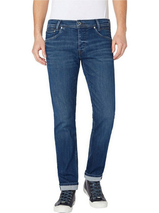 Pepe Jeans Spike Ανδρικό Τζιν Παντελόνι Dark Denim PM200029GM44-000