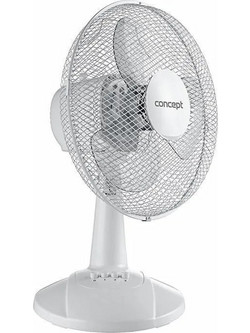 Concept VS5021 Επιτραπέζιος Ανεμιστήρας 40W Λευκός