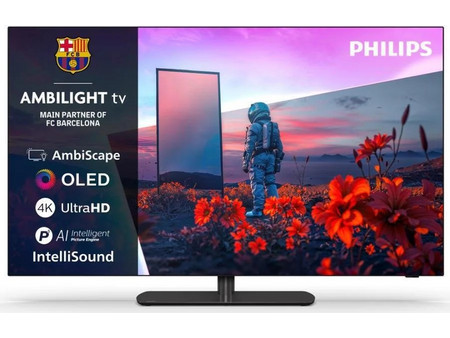 Philips Ambilight 48OLED811/12 Smart Τηλεόραση 48" 4K UHD OLED HDR (2026)
