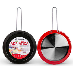 Olympia Zanetti Adriatica Διπλό Τηγάνι Αντικολλητικό με Καπάκι 25cm