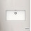 Schock Cristalite Manhattan 30080U-1301 Υποκαθήμενος Νεροχύτης Γρανίτη Ματ Superwhite 75x45.6cm